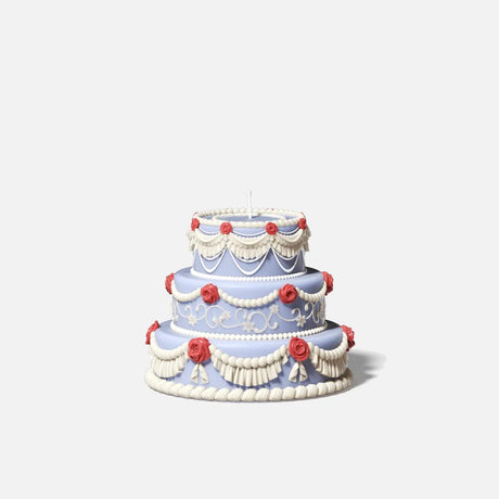 Boowan Nicole Three-tiered Elegant Rose Wedding Cake silikona veidne