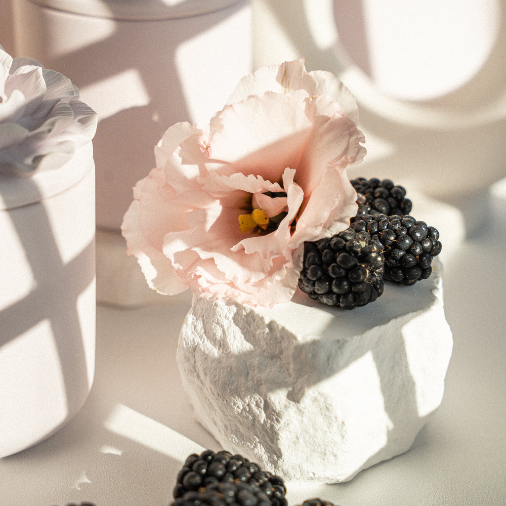 Black Raspberry Vanilla candle displayed as thoughtful handmade gift