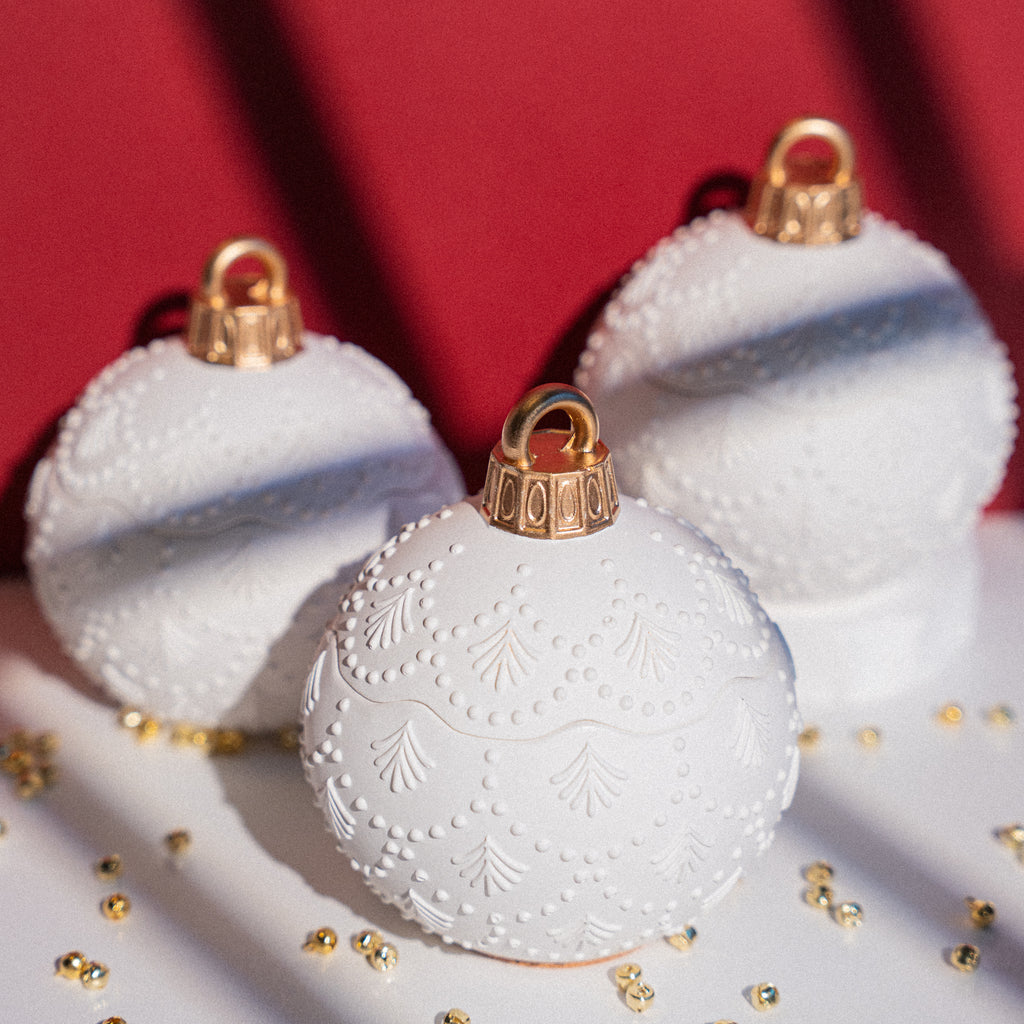 Handmade scented candles for Christmas by Lilele Studio