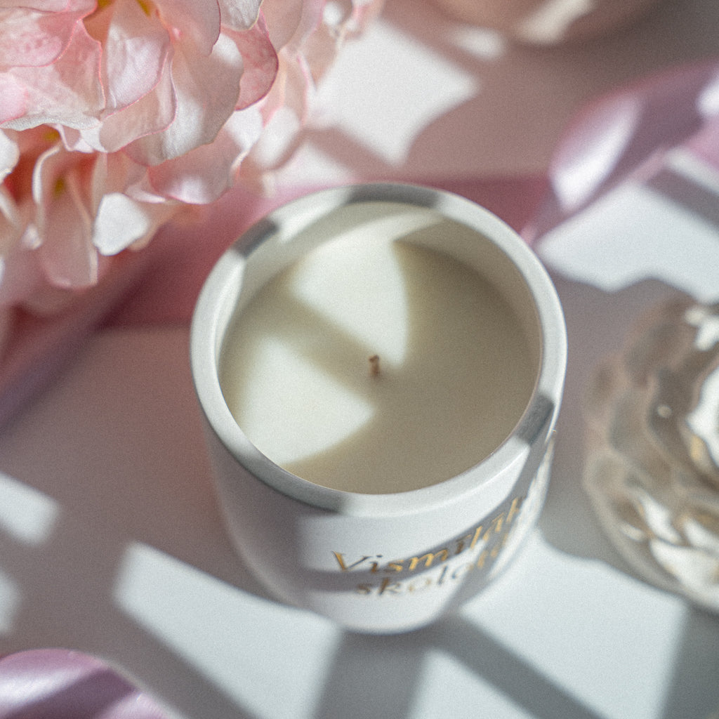 Roku darba svece kā īpaša dāvana skolotājai